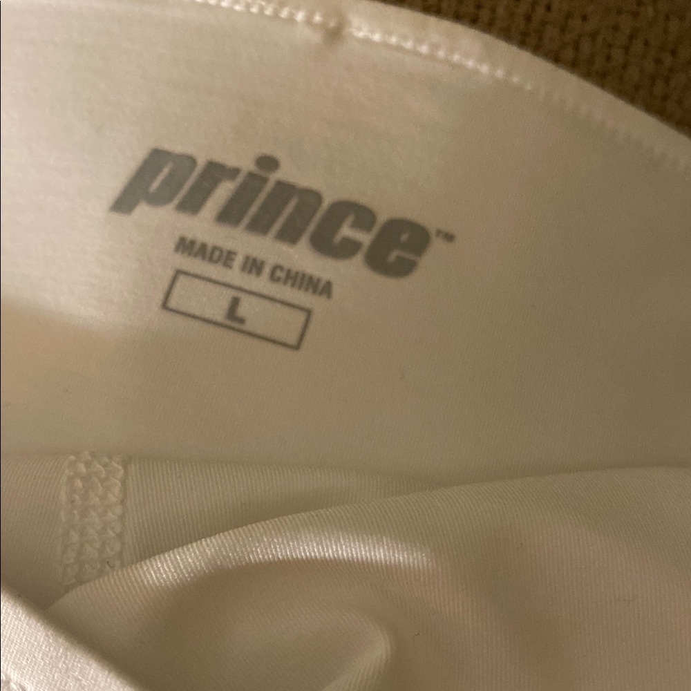 Prince Tennis Skirt Skort White NEW LARGE - Picture 5 of 7